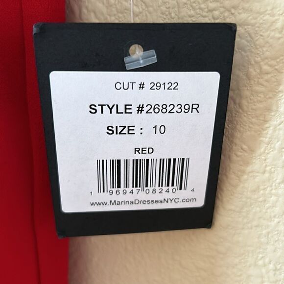 NEW Marina Red Dress - Picture 6 of 6